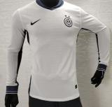 Inter Milan away Long sleeves  Player  1:1 Quality Soccer Jersey   24-25