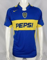 Retro Boca Juniors Home  1:1 Quality Soccer Jersey   2004-2005