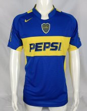 Retro Boca Juniors Home  1:1 Quality Soccer Jersey   2004-2005