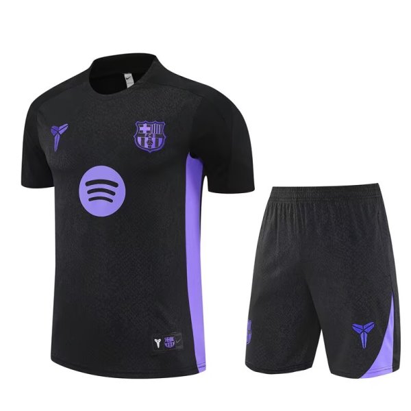 Barcelona Training  Fans Kits  1:1 Quality Soccer Jersey 25-26 (Kids And Man )