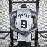 San Antonio Spurs Grey #9 PARKER 1:1 Quality NBA  Season Jerseys 2021