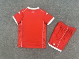 Tunisia  Home  Kids 1:1 Quality Soccer Jersey   26-27 （2026）