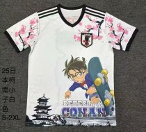 Japan Special Edition Conan white   Fans 1:1 Quality Soccer Jersey  25-26