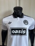 AD oasis  Adidas Clover #25  T-shirt White Player 1:1 Quality Soccer Jersey  25-26