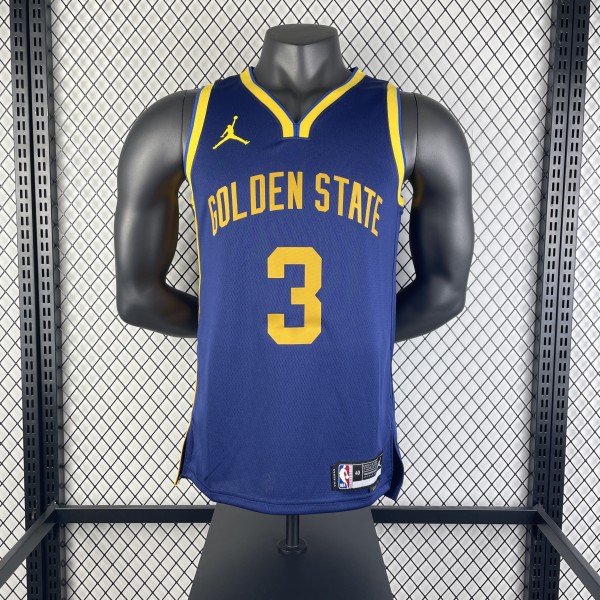 Golden State Warriors Blue Jordan #3 PAUL 1:1 Quality NBA Season Jerseys 2023