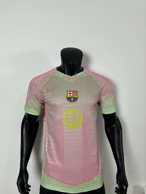 Barcelona  Design Pink Green Player  1:1 25-26