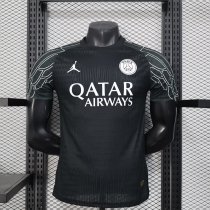 PSG Paris Third Away Black Special Edition Player  1:1 Quality Soccer Jersey    24-25