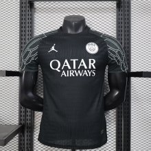 PSG Paris Third Away Black Special Edition Player  1:1 Quality Soccer Jersey    24-25