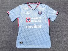 Cruz Azul Away Grey player 1:1 Quality Soccer Jersey 25-26