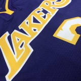 Los Angeles Lakers Purple V-neck #3 DAVIS 1:1 Quality NBA Season Jerseys
