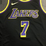 Retro Los Angeles Lakers Black Reward Edition #7 ANTHONY 1:1 Quality NBA Season Jerseys 2021