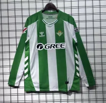 Real Betis Home Long Fans  1:1 Quality Soccer Jersey   25-26