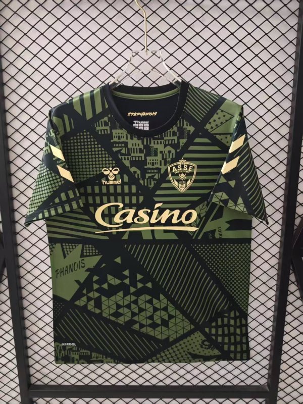 AS Saint-Etienne Second Away Fans 1:1 Quality Soccer Jersey 26-27