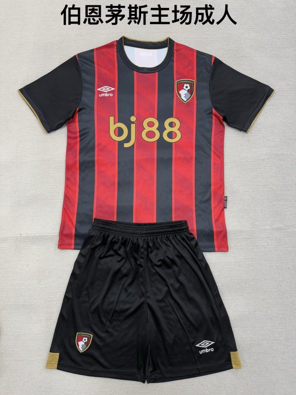 AFC Bournemouth Home Fans   1:1 Quality Soccer Jersey 25-26