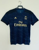 Retro Real Madrid away 1:1 Quality Soccer Jersey    2019-2020