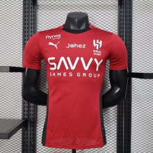 Al Hilal Saudi Red Player  1:1 Quality Soccer Jersey 25-26