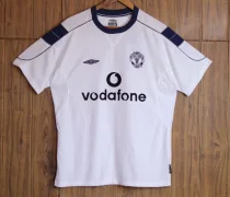 Retro Manchester united away 1:1 Quality Soccer Jersey  1999-2000