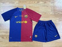Retro Barcelona Kits Suit   Home Champions League 2008-2009