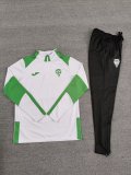 Cordoba Training Tracksuit White 1:1 Quality Soccer Jersey   25-26