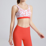 yoga clothes  Movement Rose Red/Movement Orange Red Set