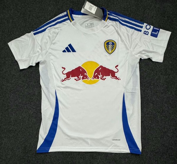 Leeds United Home  Fans 1:1 Quality Soccer Jersey  24-25
