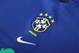 Retro Brazil Training  Tracksuit  Blue 1:1 2002