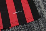 Retro AC Milan Home Long Sleeve Kids  1:1 Quality Soccer Jersey 2009-2010