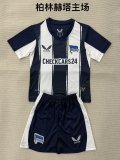 Hertha BSC  Home Fans  (Kids and Man)  1:1 Quality Soccer Jersey  25-26
