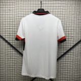 Retro Flamengo away  white 1:1 Quality Soccer Jersey   1998