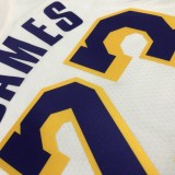Los Angeles Lakers  75 Year  White #23  JAMES 1:1 Quality NBA Season Jerseys 2022