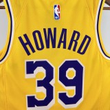 Los Angeles Lakers Yellow #39 HOWARD 1:1 Quality NBA Season Jerseys 2023