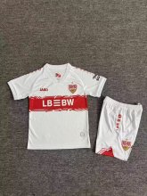 Stuttgart Home  Kids 1:1 Quality Soccer Jersey   25-26