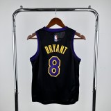 Los Angeles Lakers kids City Edition Kobe #8 BRYANT  Black  1:1 Quality NBA  Season Jerseys  2026