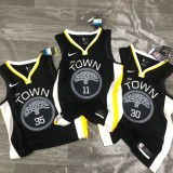 Golden State Warriors Black V-Neck City  Edition #35 DURANT 1:1 Quality NBA Season Jerseys 2019