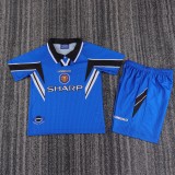 Retro Manchester United away Kids  1996-1998
