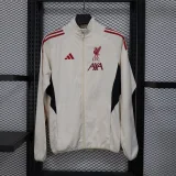 Liverpool Windbreaker  Yeollw  1:1 Quality Soccer Jersey  25-26
