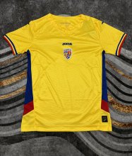 Romania Home fans 1:1 Quality Soccer Jersey 25-26