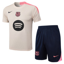 Barcelona Training clothing set yellow  1:1 Quality Soccer Jersey    25-26