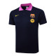 Barcelona Polo Retro Fans  cyan 1:1 Quality Soccer Jersey  25-26