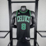 Retro Boston Celtics Black #8 PORZINGIS  1:1 Quality NBA Jerseys  2023