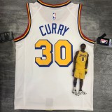 Golden State Warriors White San Francisco #30 CURRY 1:1 Quality NBA Season Jerseys