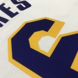 Los Angeles Lakers 75 Year  White #6 JAMES 1:1 Quality NBA Season Jerseys 2022