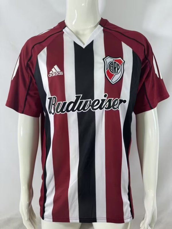 Retro River Plate  Away 1:1 Quality Soccer Jersey 2005-2006