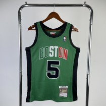 Boston Celtics Green #5 GARNETT 1:1 Quality NBA Jerseys  Italy Cup