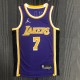 Los Angeles Lakers 75 Year Pruple #7 ANTHONY 1:1 Quality NBA Season Jerseys