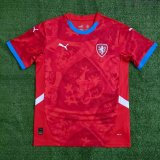 Czech Republic home Fans 1:1 Quality Soccer Jersey  24-25