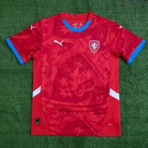 Czech Republic home Fans 1:1 Quality Soccer Jersey  24-25