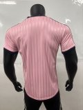 Adidas Clover Oasis  T-shirt  Pink Fans 1:1 Quality Soccer Jersey  25-26