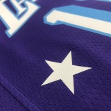 Los Angeles Lakers 75 Year Pruple #117 MASTER CHIEF 1:1 Quality NBA Season Jerseys