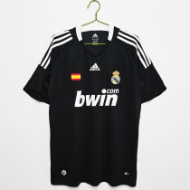 Retro Real Madrid Away 1:1 Quality Soccer Jersey    2008-2009